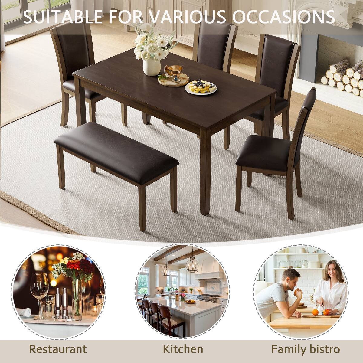 SUITABLE FOR VARIOUS OCCASIONS

Restaurant  
Kitchen  
Family bistro