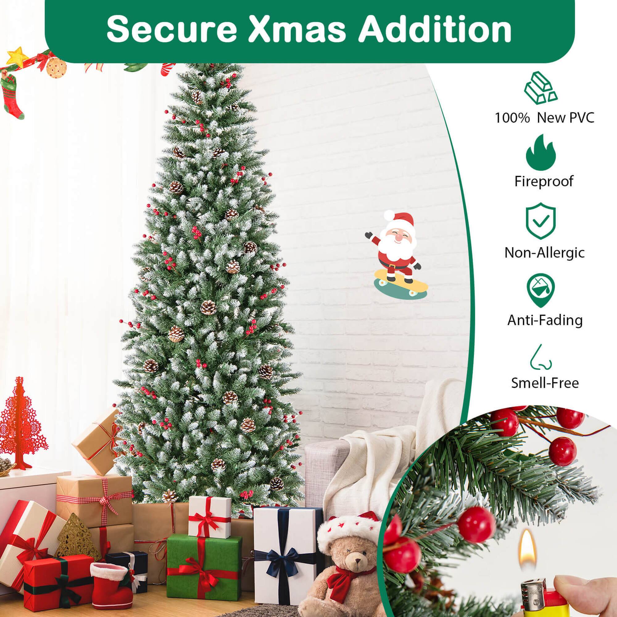 Secure Xmas Addition

- 100% New PVC
- Fireproof
- Non-Allergic
- Anti-Fading
- Smell-Free