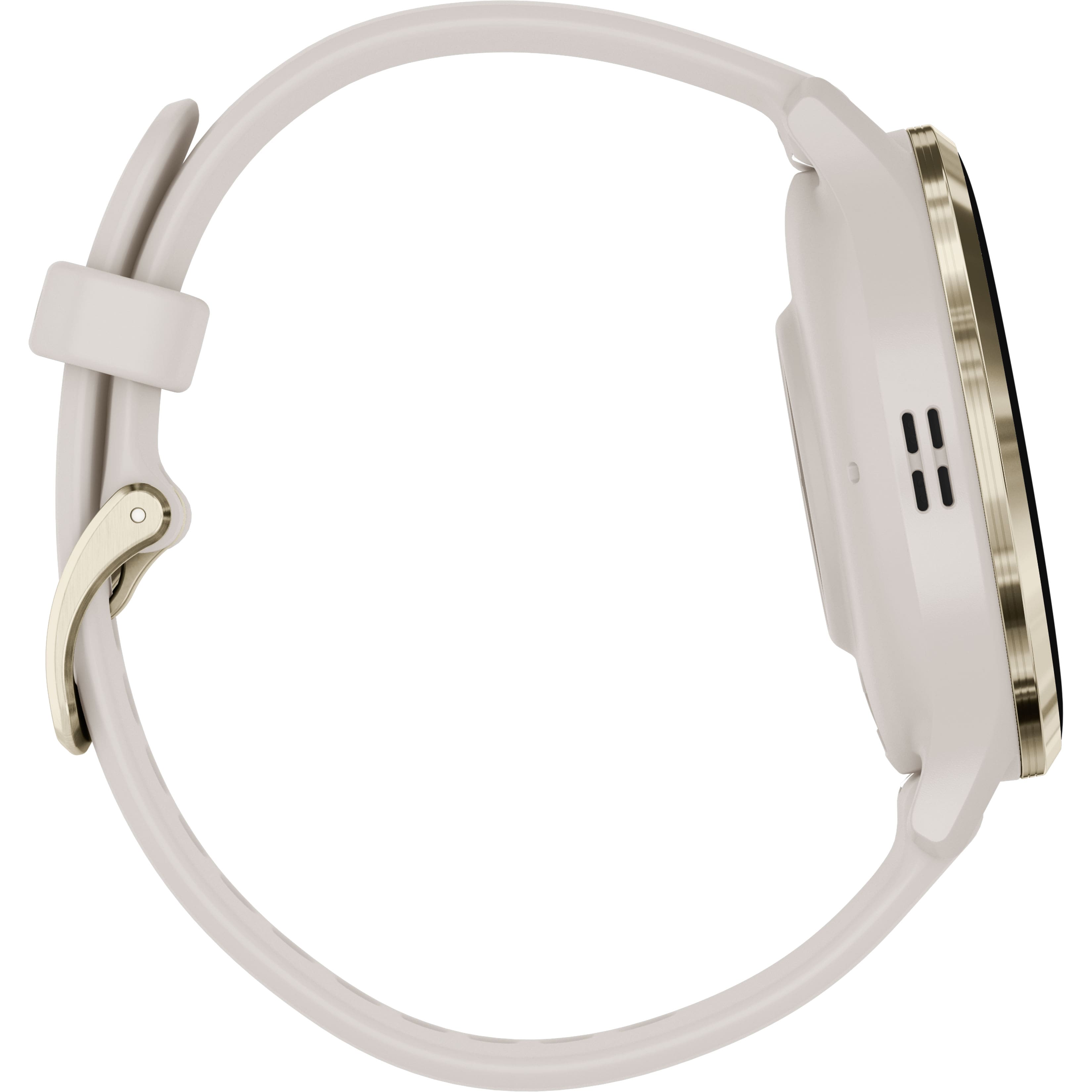 Alt View 5. Garmin - Venu 3S GPS Smartwatch 41 mm Fiber-reinforced polymer - Stainless Steel and Ivory.