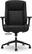 Alt View 20. Thomasville - Darius Bonded Leather Executive Modern Office Chair with Adjustable Arms - Black.