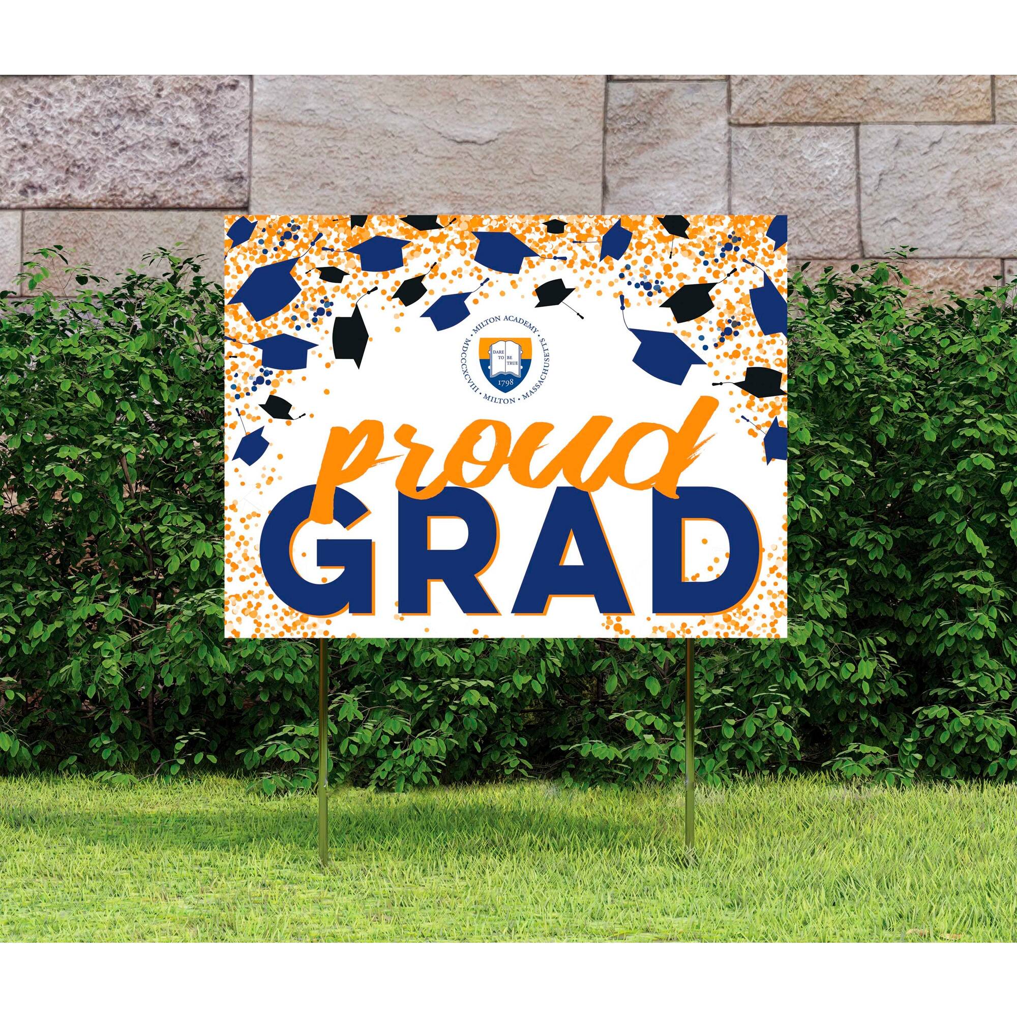 proud GRAD

MILTON ACADEMY  
MILTON, MASSACHUSETTS