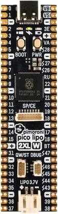 Pimoroni - PIM776 Pico LiPo 2 XL W RP2350-powered board with 16MB of flash, 8MB of PSRAM, USB-C, wireless / Bluetooth