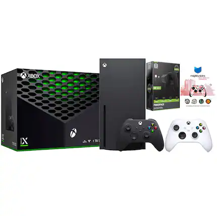 XBOX mightyskins ad A. d Cnes 1 POWERPACK CR - -- - -- -- X 1850 SERIES X - V 1TB