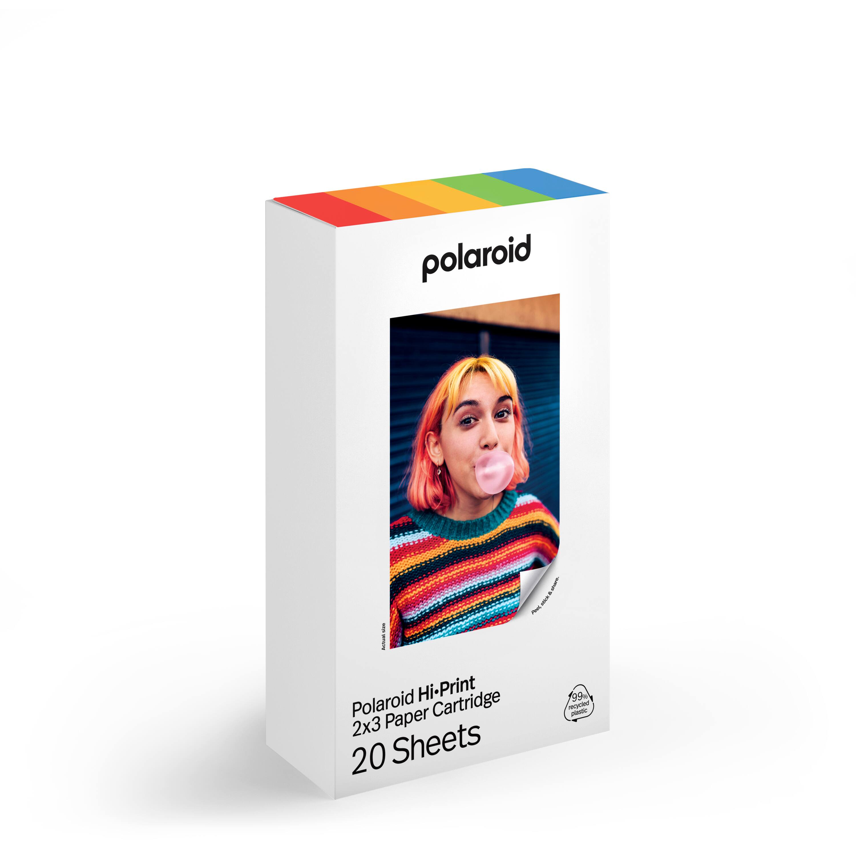 Polaroid Hi-Print Polaroid Paper Cartridge 2x3 20 Sheets