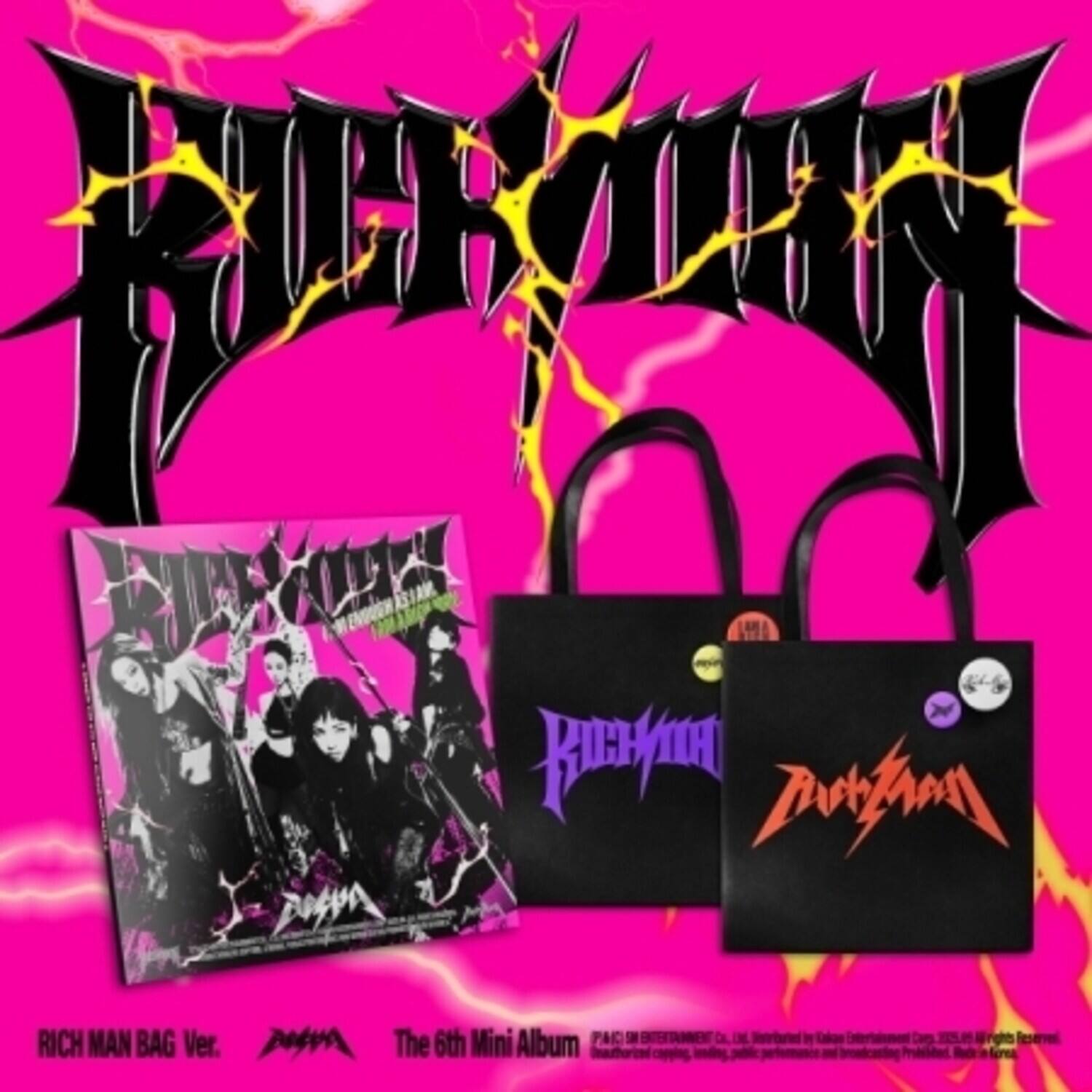 RICH MAN BAG Ver.  
The 6th Mini Album  
RICH MAN BAG Ver.  
The 6th Mini Album