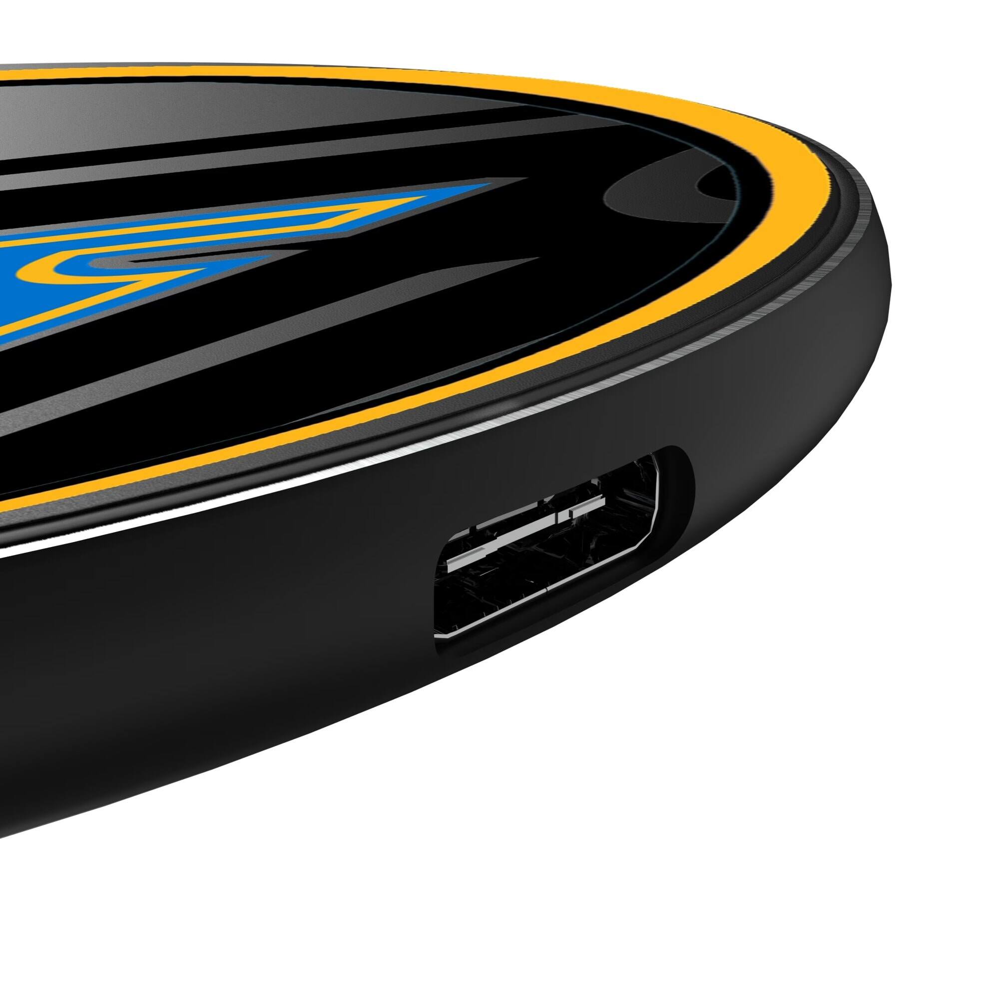Alt View 2. Keyscaper - St. Louis Blues 15 Watt Wireless Induction Charger - Multicolor.