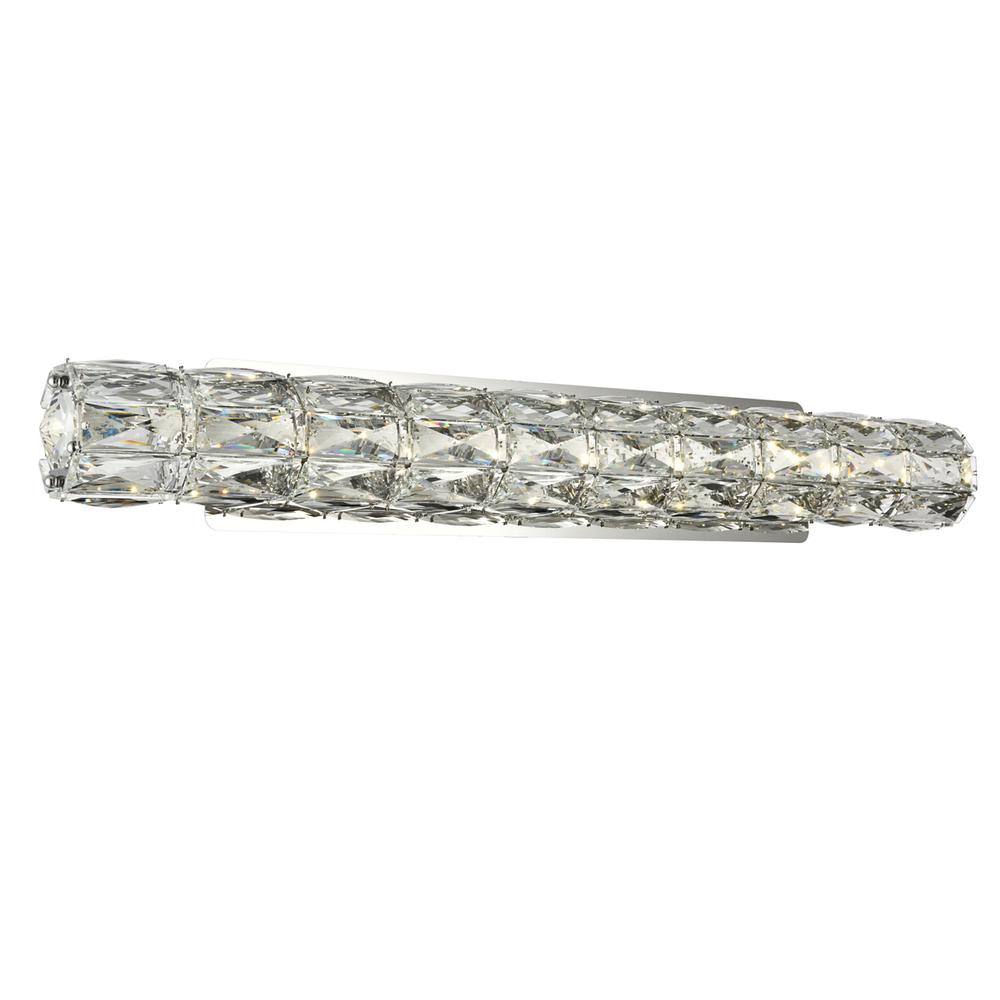 Elegant Lighting - Valetta Integrated Led Chip Light Wall Sconce Clear Royal Cut Crystal - Chrome price history on PriceWatchPro