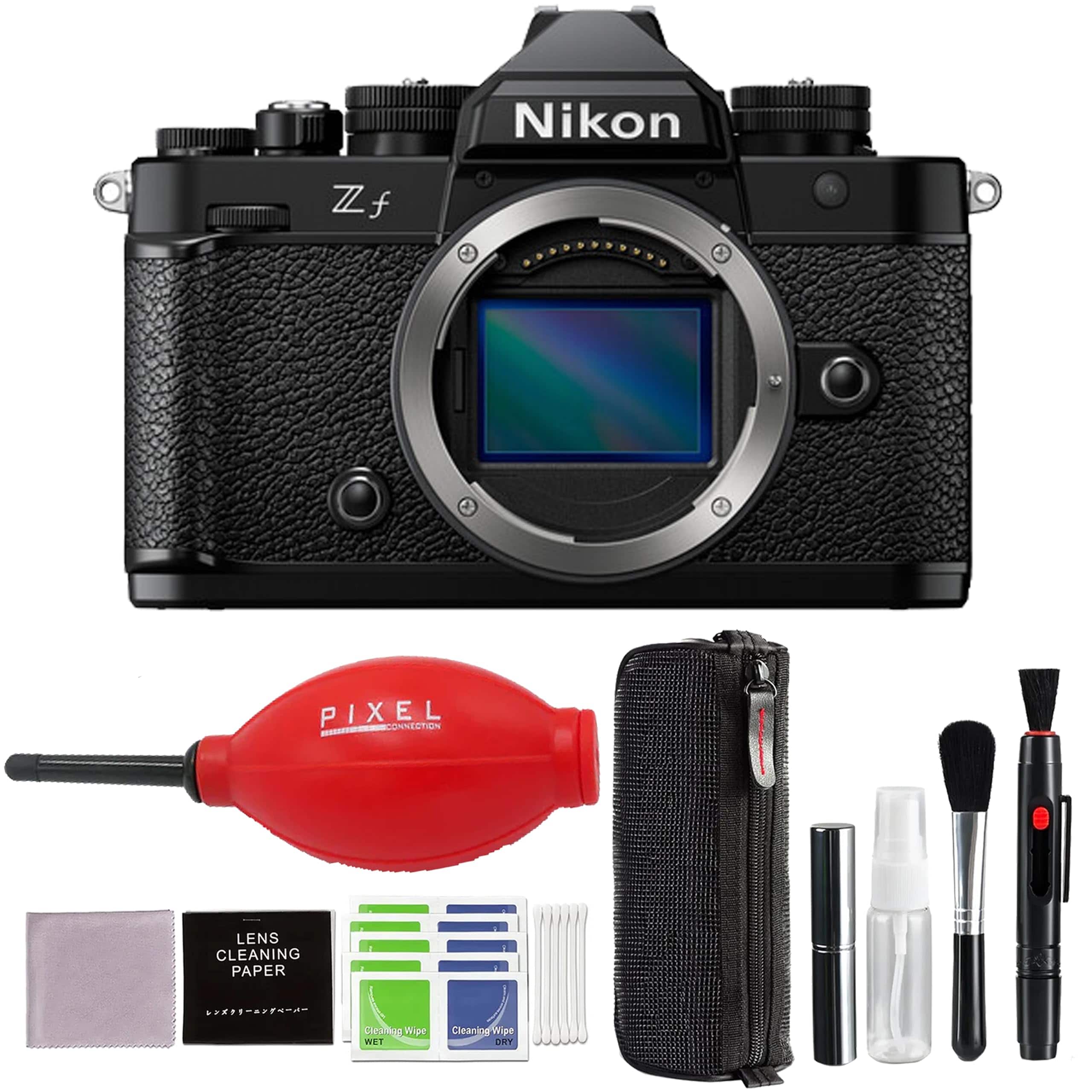 Zf Mirrorless Camera with Advanced Accessories and Travel Bundle | 1761 | nikon zf - Black