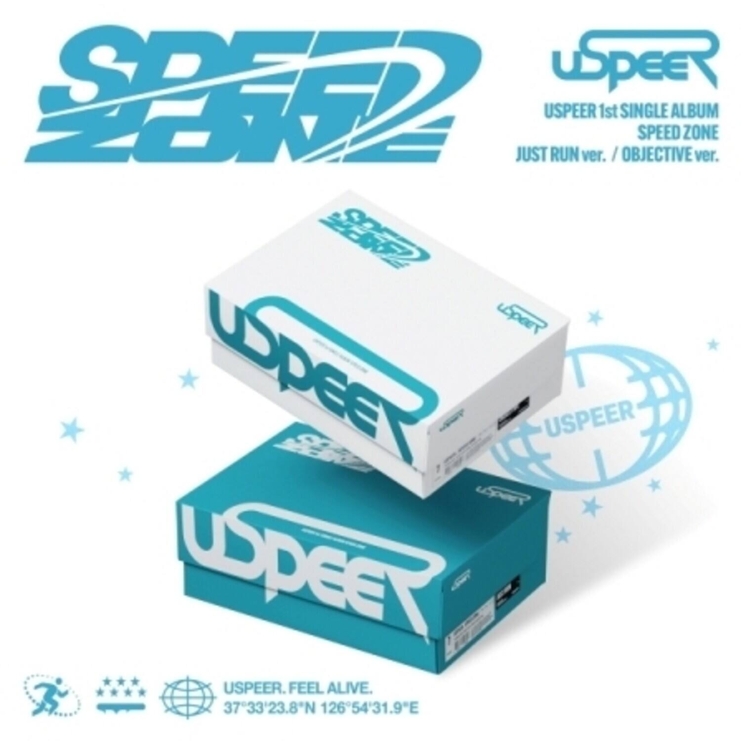 Uspeer - Speed Zone - incl. 60pg Photobook, Keyring, ID Card + 2 Photocards  - COMPACT DISCS