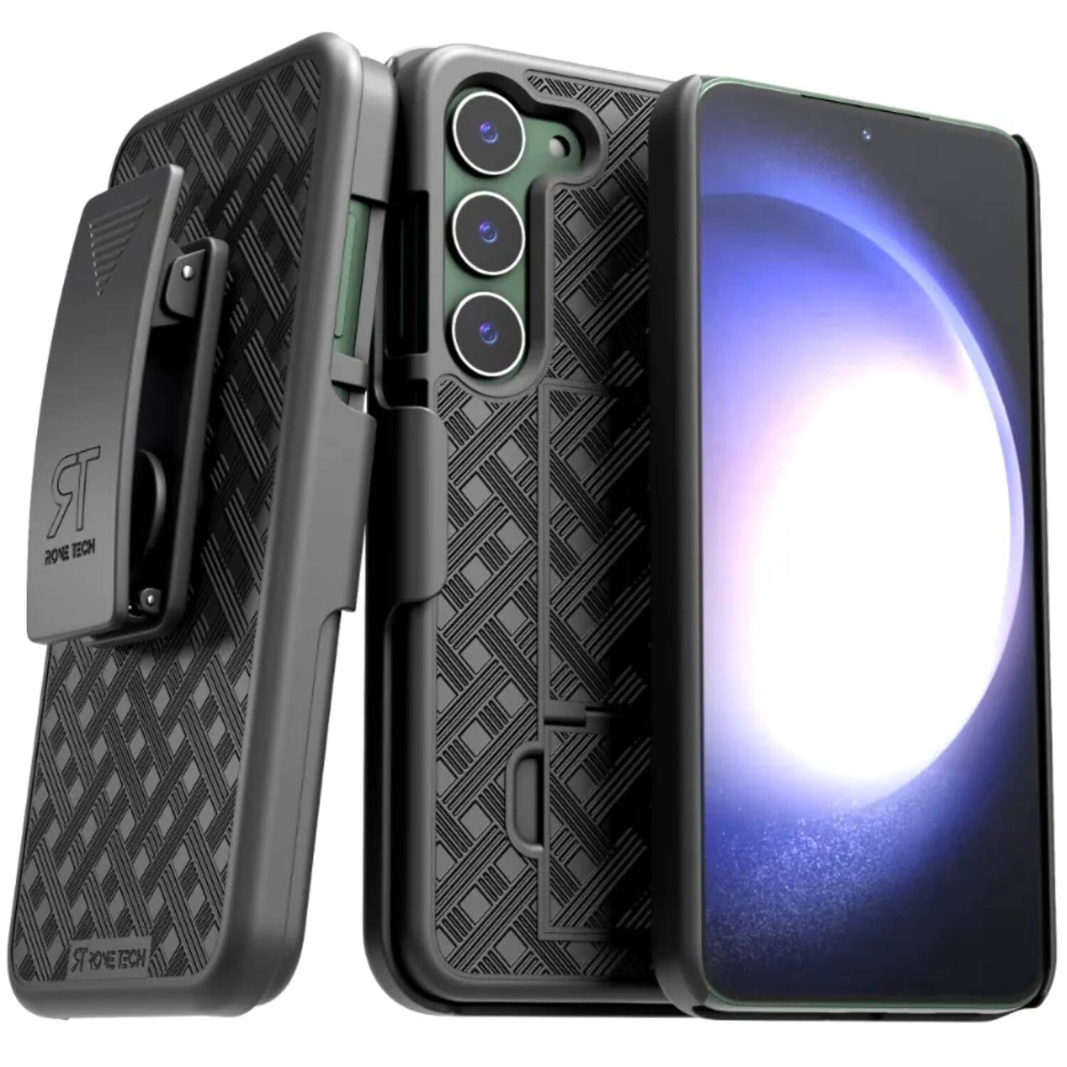 RomeTech - Rome Tech Slim Shell Holster for Galaxy S23 - Black