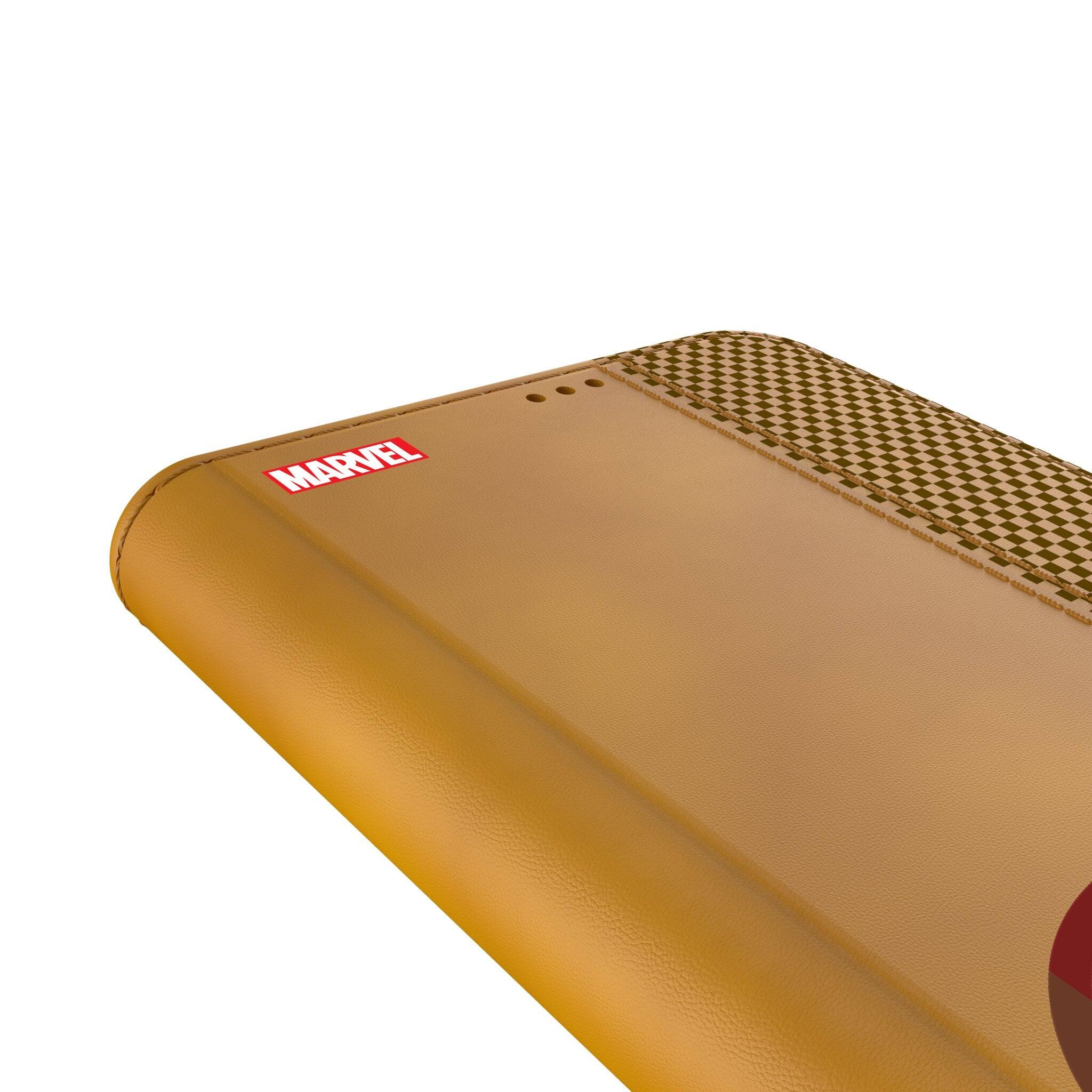 Alt View 1. Keyscaper - Marvel Sigil Folio Phone Case - Samsung Galaxy S24 Plus - Deadpool.