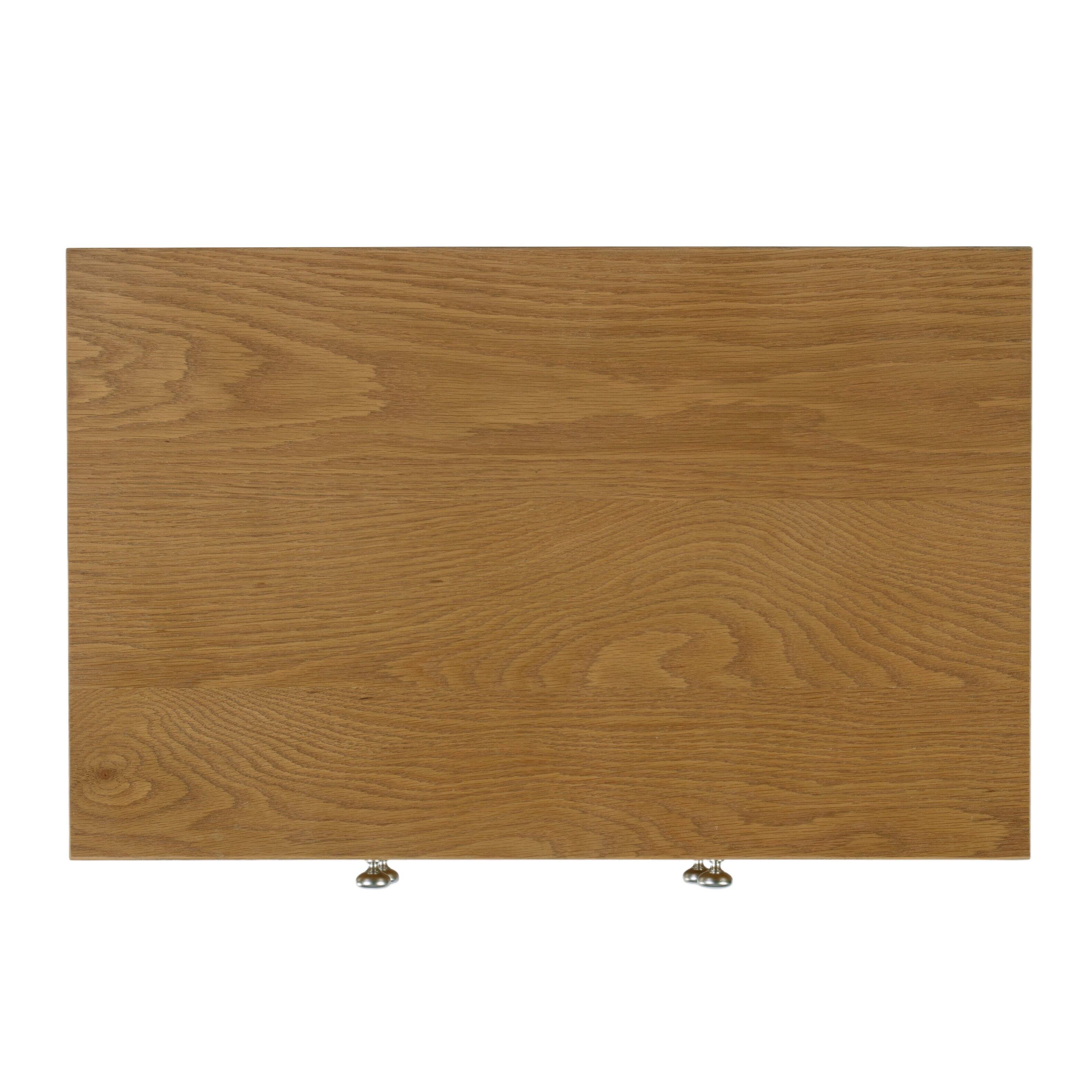 Alt View 6. Butler Specialty - Dana 28 in. W Rectangular Wood 2 Drawer Nightstand with Top Shelf - Natural.