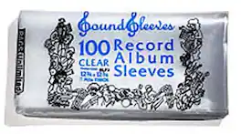 PopMarket - Bags Unlimited SLP4 - 12 IN Double LP Jacket Sleeves - No Flap - 100 Count Clear - BAGS / SLEEVES - Multicolor