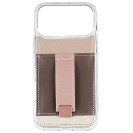 Walli Cases - Phone Case with Wallet and Finger Strap for iPhone 17 Pro - Mocha Mae