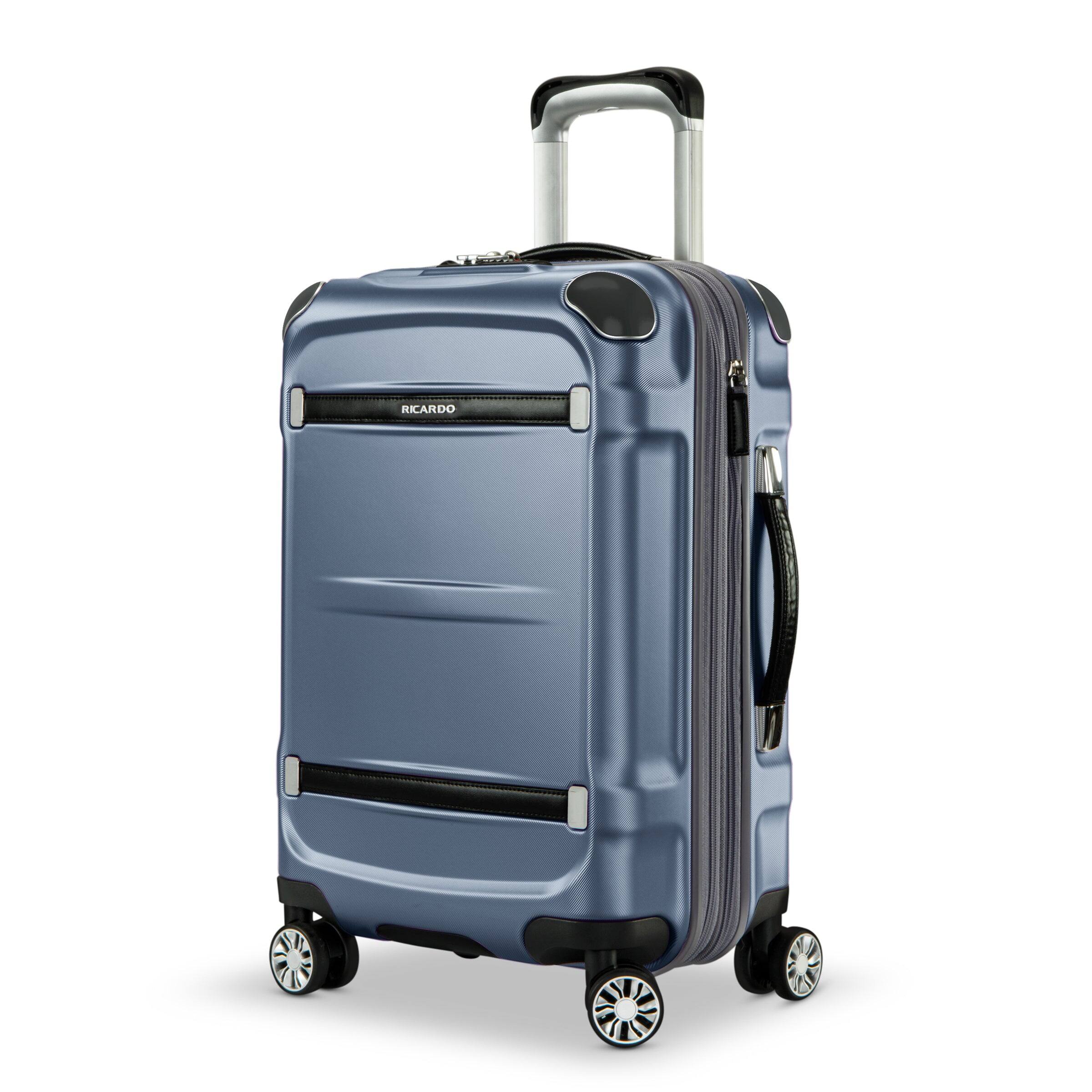 Angle. Ricardo Beverly Hills - Rodeo Drive 2.0 Hardside Carry-On, Arctic Blue - Arctic Blue.