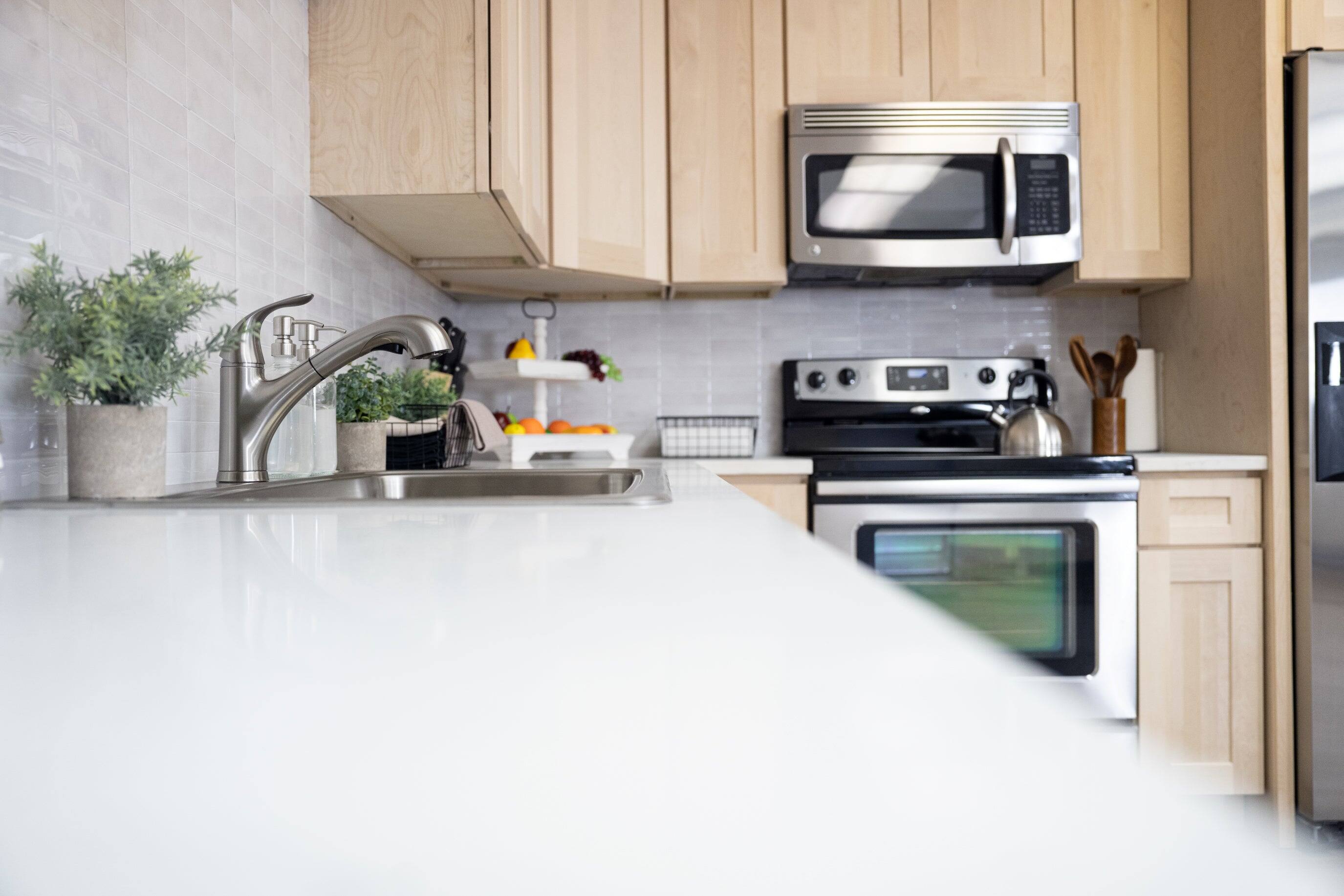 Alt View 8. Boyel Living - 30 Inch Versa Shaker Natural Wood 2 Drawer Base Cabinet Unfinished - Versa Shaker.