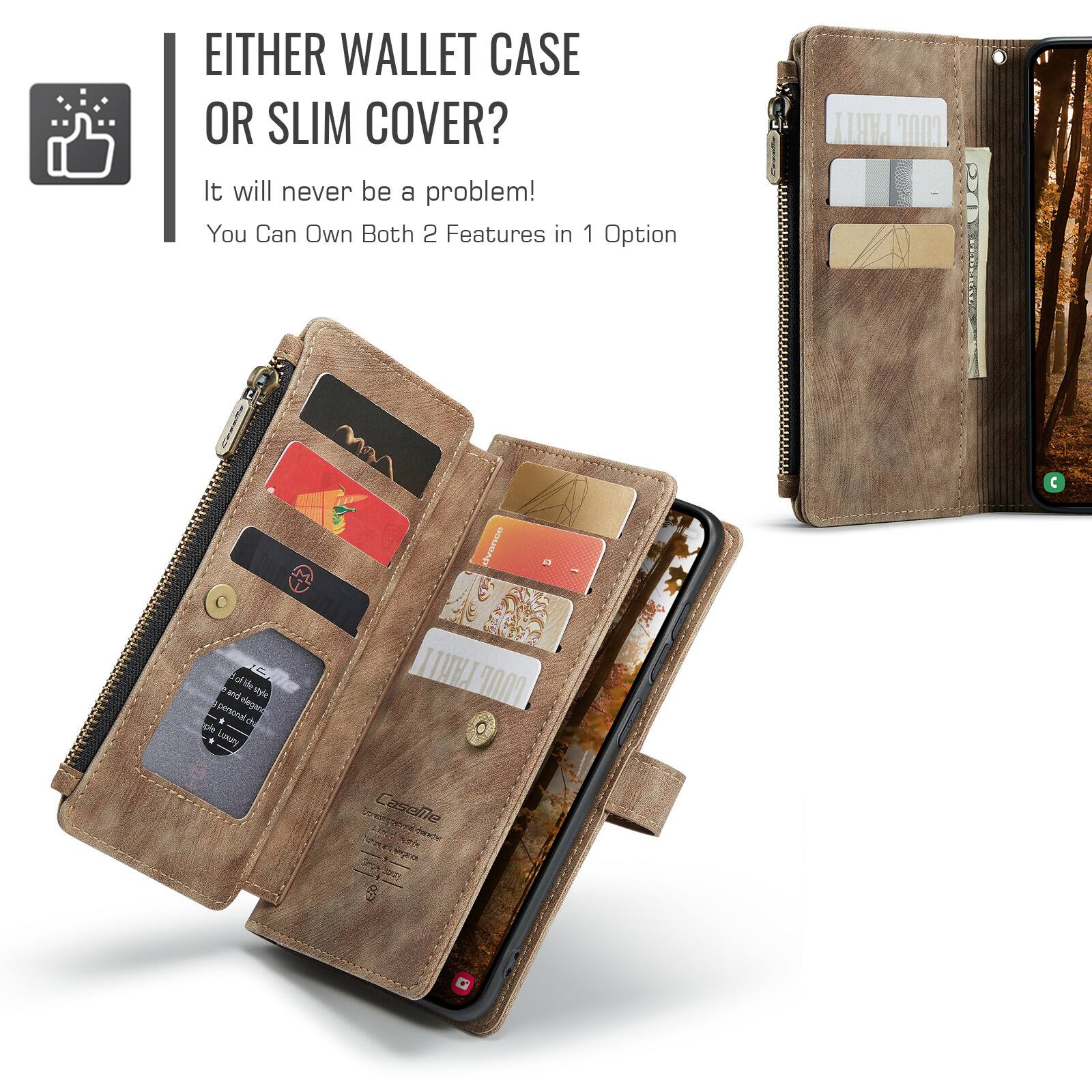 EITHER WALLET CASE OR SLIM COVER?

It will never be a problem! You Can Own Both 2 Features in 1 Option

and style personal design ple ch Luxury

dvance A PRAIT 7001 brespon CaseMe CANCH PACKS