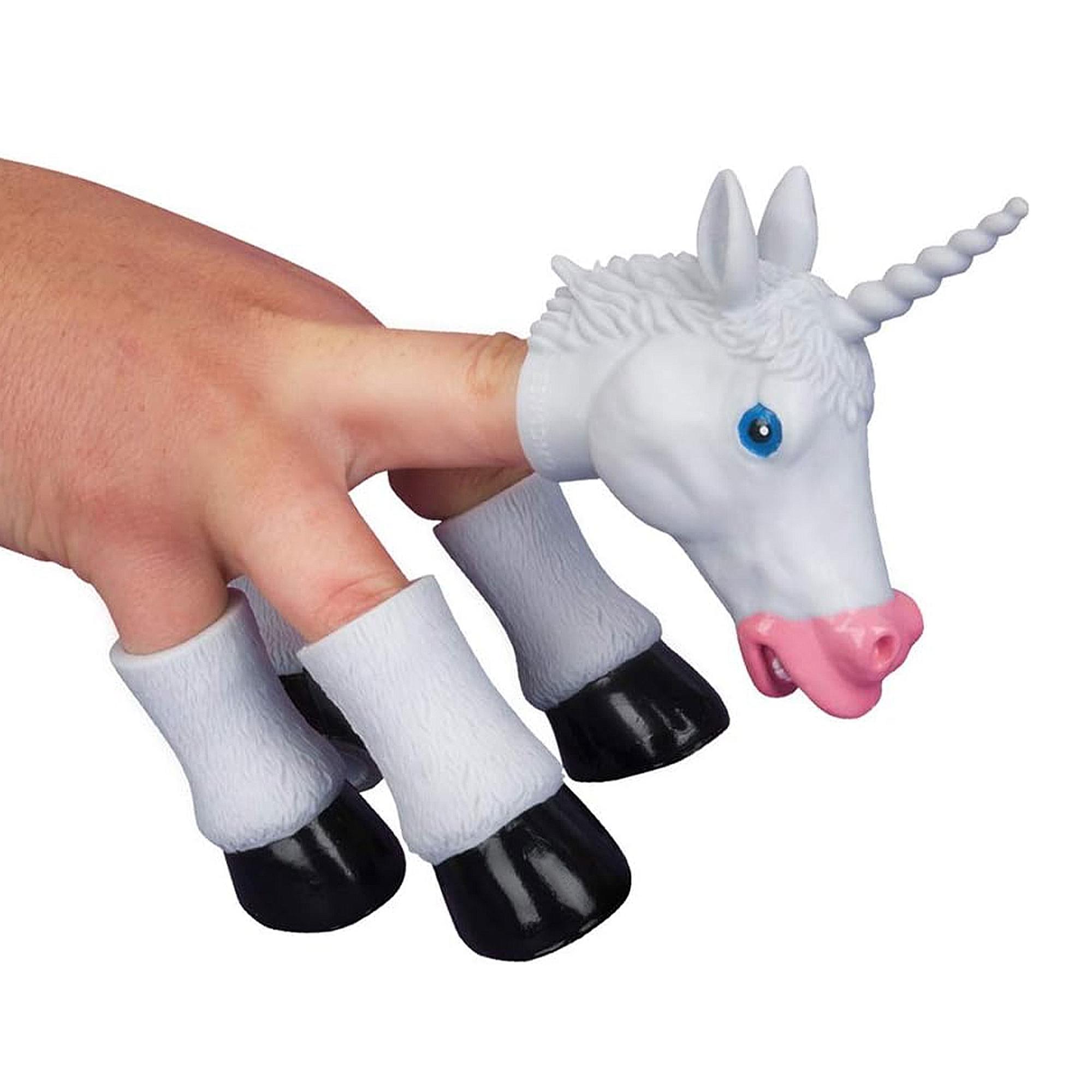 Alt View 10. Accoutrements - Handicorn Set of 5 Finger Puppets - Multi-Color.