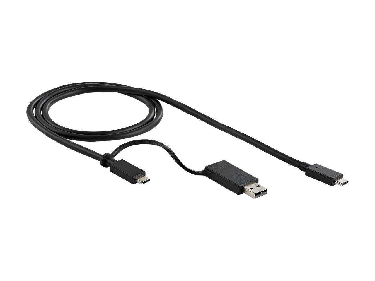 Alt View 9. StarTech.com - StarTech.com Black & Space Gray DK30C2DPEP Dual 4K Universal Laptop Docking Station - USB-C / USB 3.0 - 100W PD.