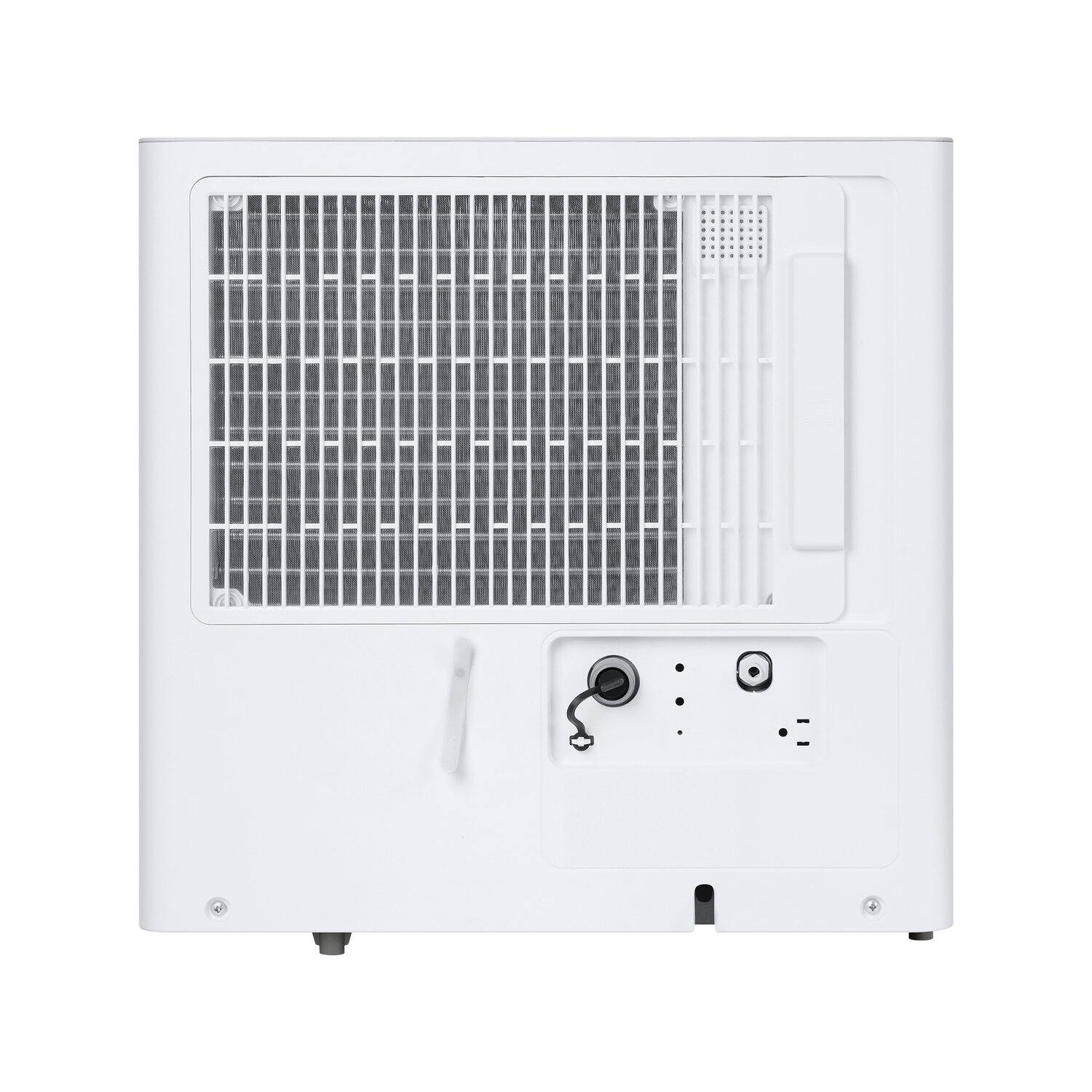 Alt View 6. Frigidaire - Frigidaire 4500 Sq Ft 50 Pint Dehumidifier with Pump - White.