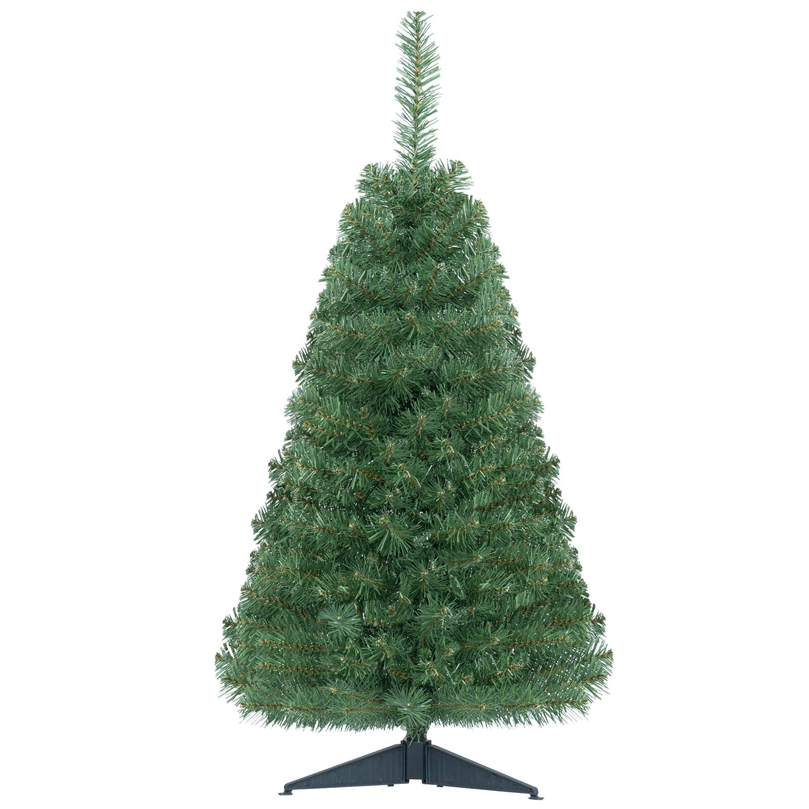 Alt View 1. Gymax - Gymax 3 FT Artificial Christmas Tree Small Mini Tabletop Xmas Tree Green - Green.