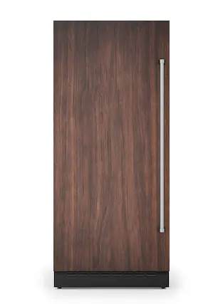 Front. Viking - 36"W Integrated Counter-Depth All Refrigerator-Custom Panel _LH - Panel Ready.