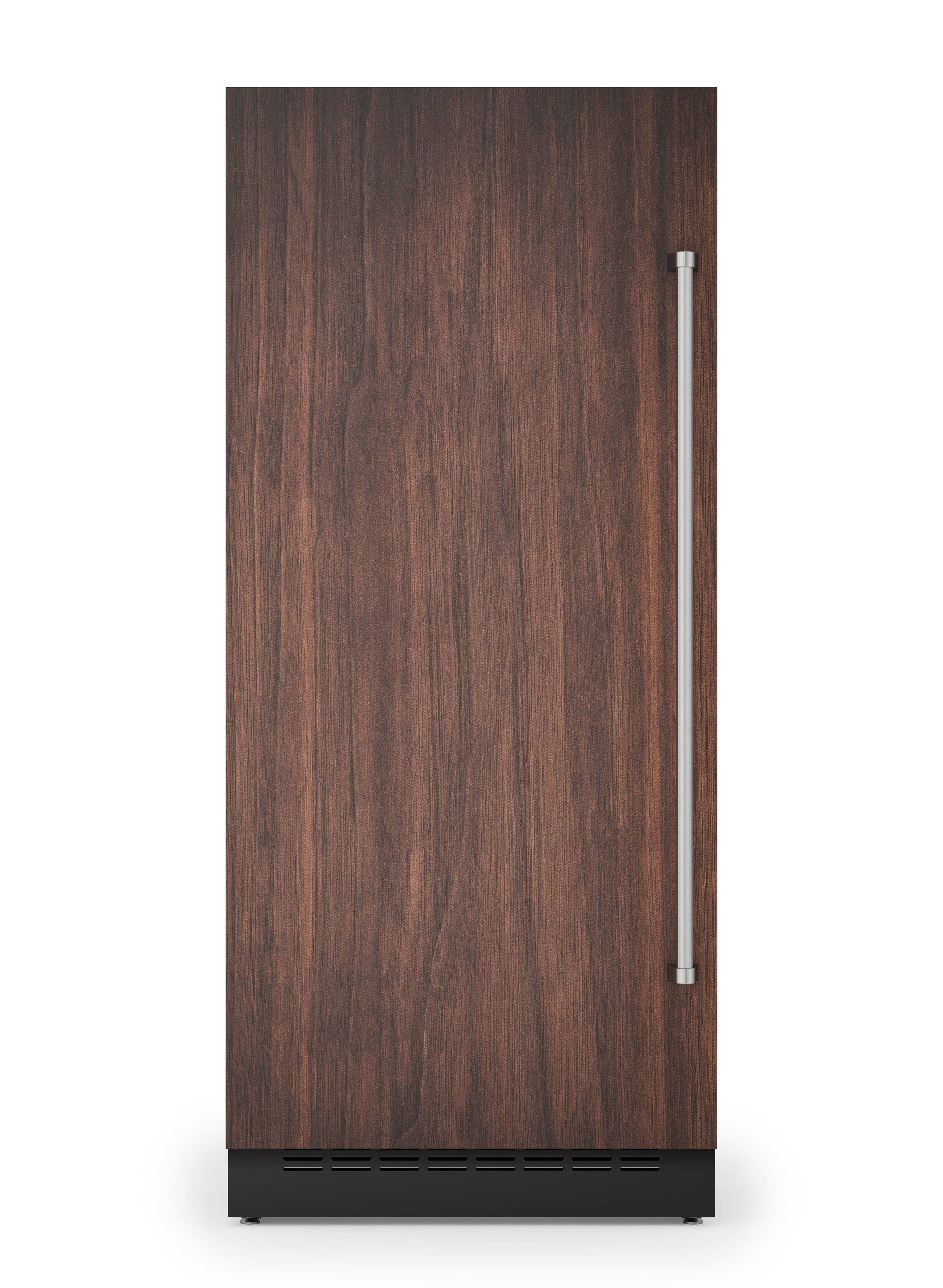 Front. Viking - 36"W Integrated Counter-Depth All Refrigerator-Custom Panel _LH - Panel Ready.