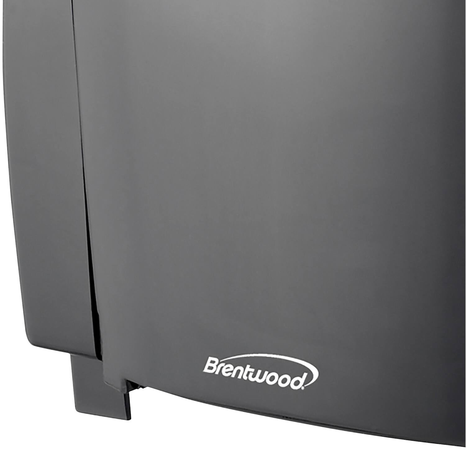 Back. Brentwood - Brentwood Ts-285 Cool Touch 4-slice Toaster (black) - black.