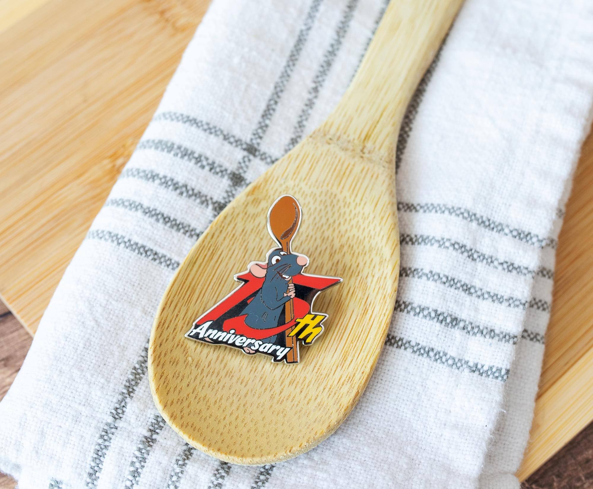 Alt View 10. Disney - Disney Pixar Ratatouille 15th Anniversary Enamel Pin | SDCC 2022 Exclusive - Blue.