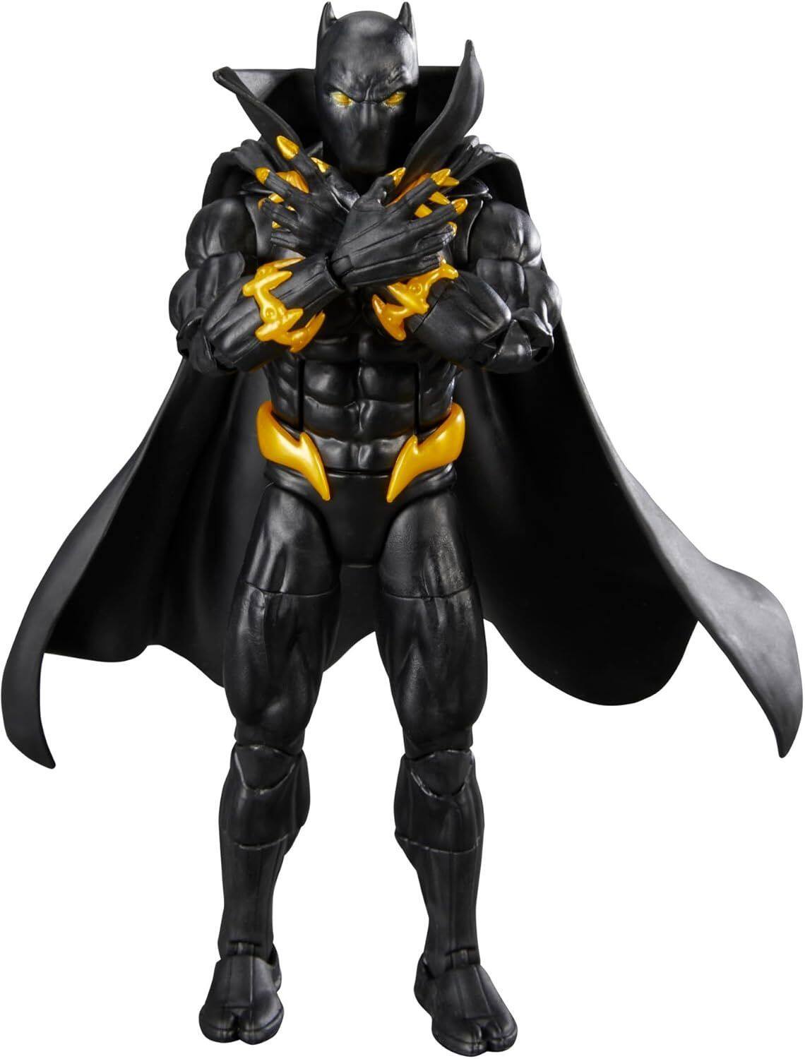 Alt View 1. Marvel - Marvel Legends Series Black Panther with Gold, Comics Collectible 6-Inch Action.