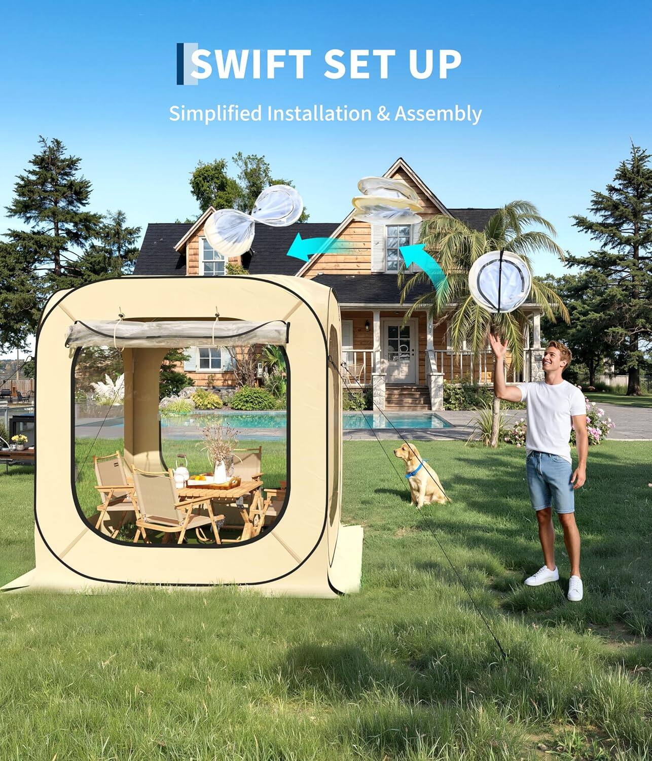 SWIFT SET UP  
Simplified Installation & Assembly