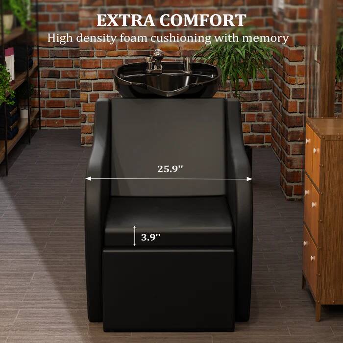 EXTRA COMFORT  
High density foam cushioning with memory  

25.9"  
3.9"