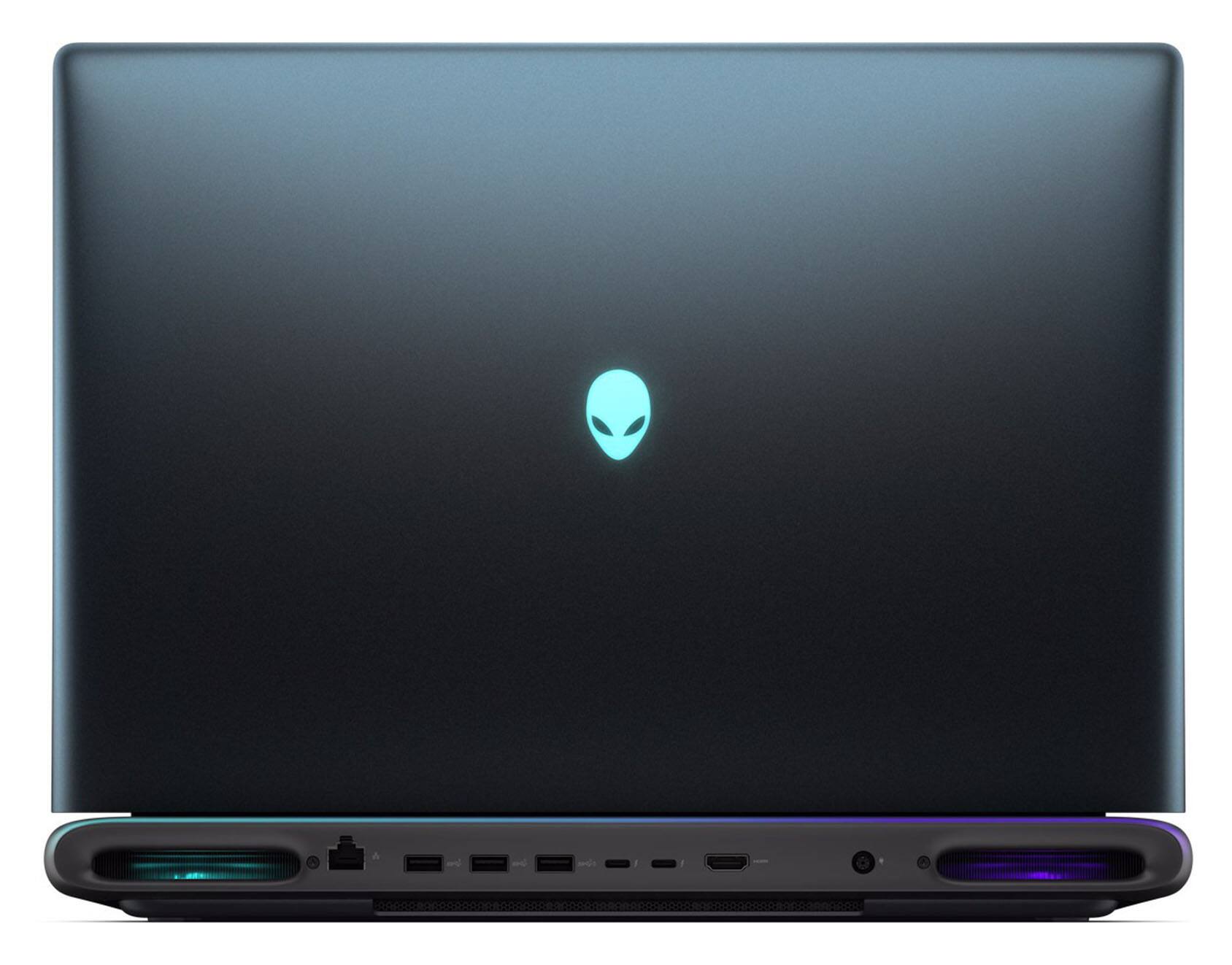 Alt View 8. Alienware - Alienware 18 Area-51 AA18250 Laptop 18 WQXGA (Intel Ultra 9- 275HX, 64GB DDR5, 2TB PCIe SSD, Win 11 Pro) w/USB Hub - Liquid Teal.