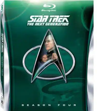 Front. Star Trek Next Generation - Star Trek: The Next Generation: Season 4 - BLU-RAY.