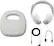 Alt View 9. Sony - 1000X THE COLLEXION Wireless Noise Canceling Headphones - Platinum.