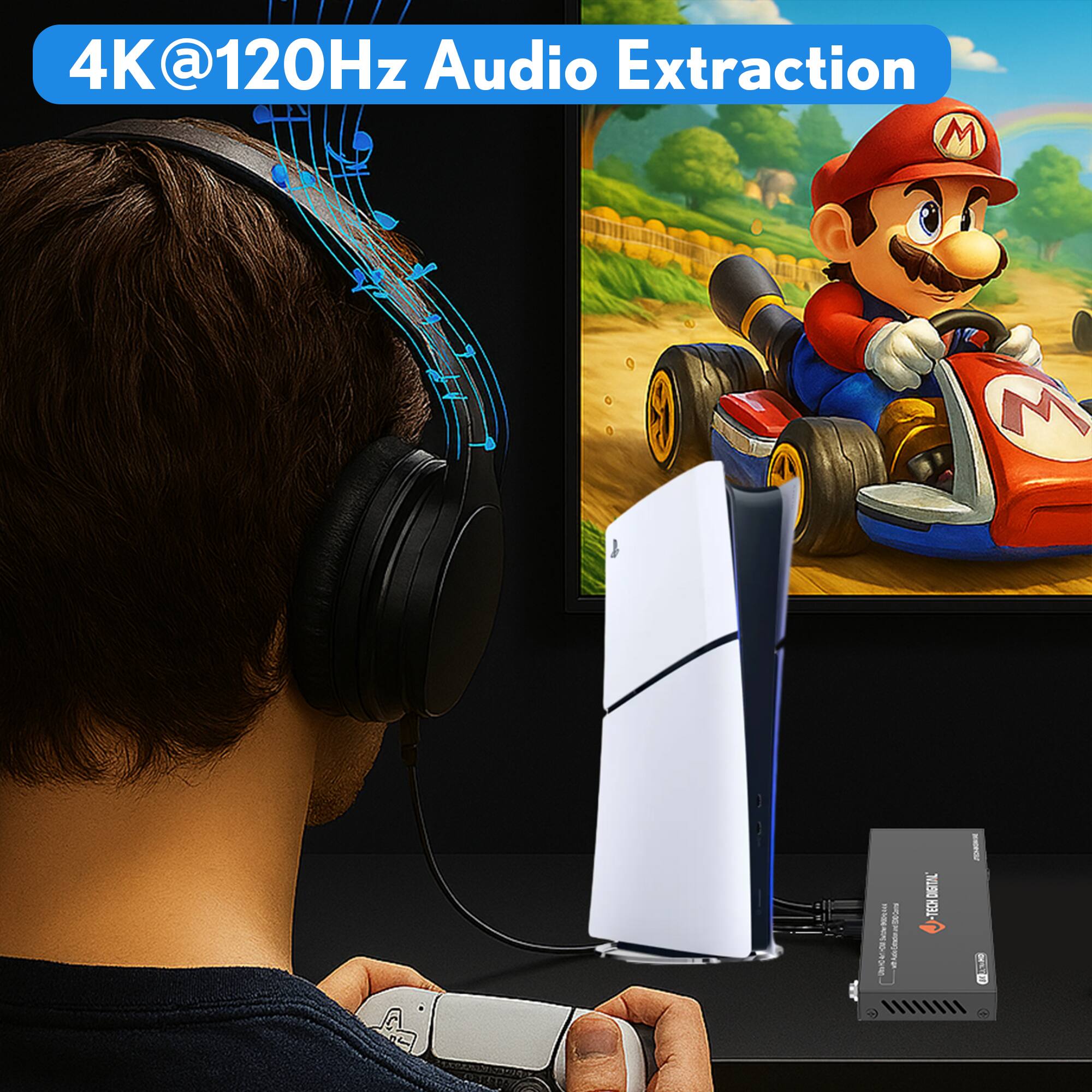 4K@120Hz Audio Extraction