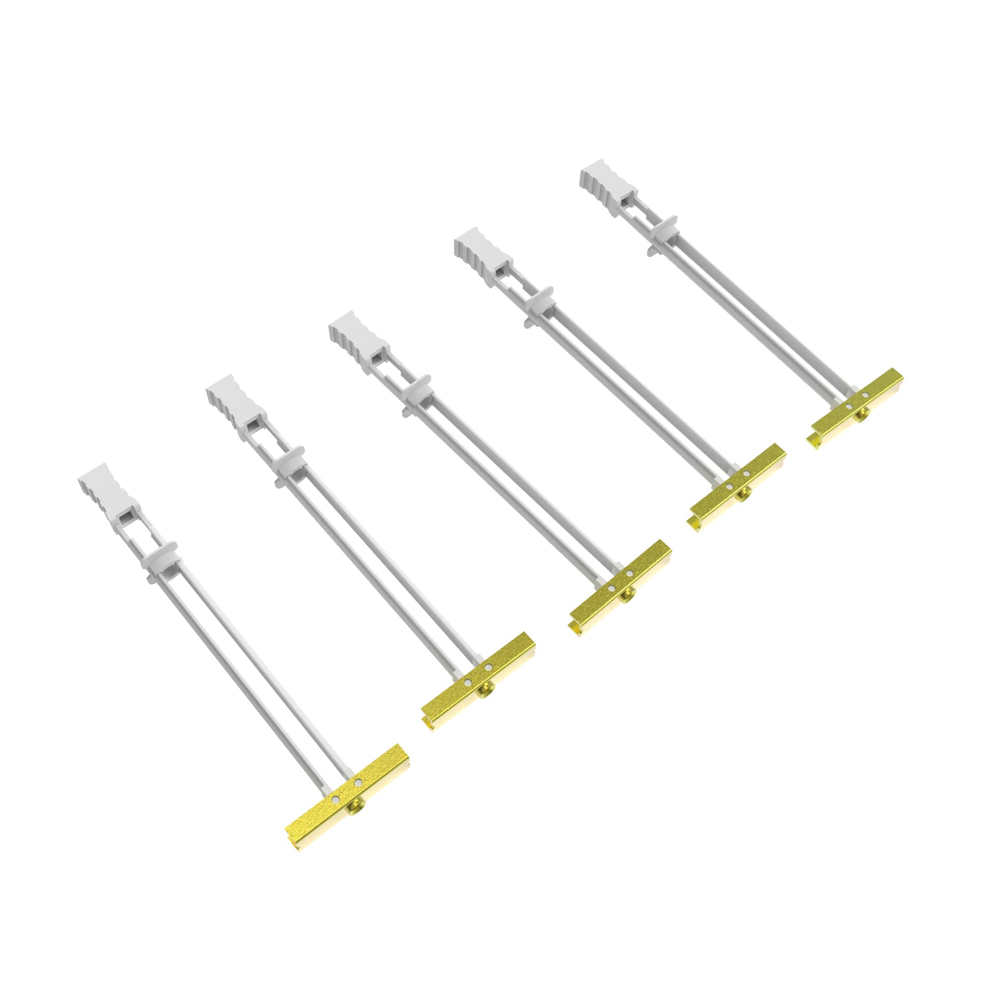 Kanto - Metal Stud TV Wall Mounting Kit - Includes 5 Toggle Bolts - Black