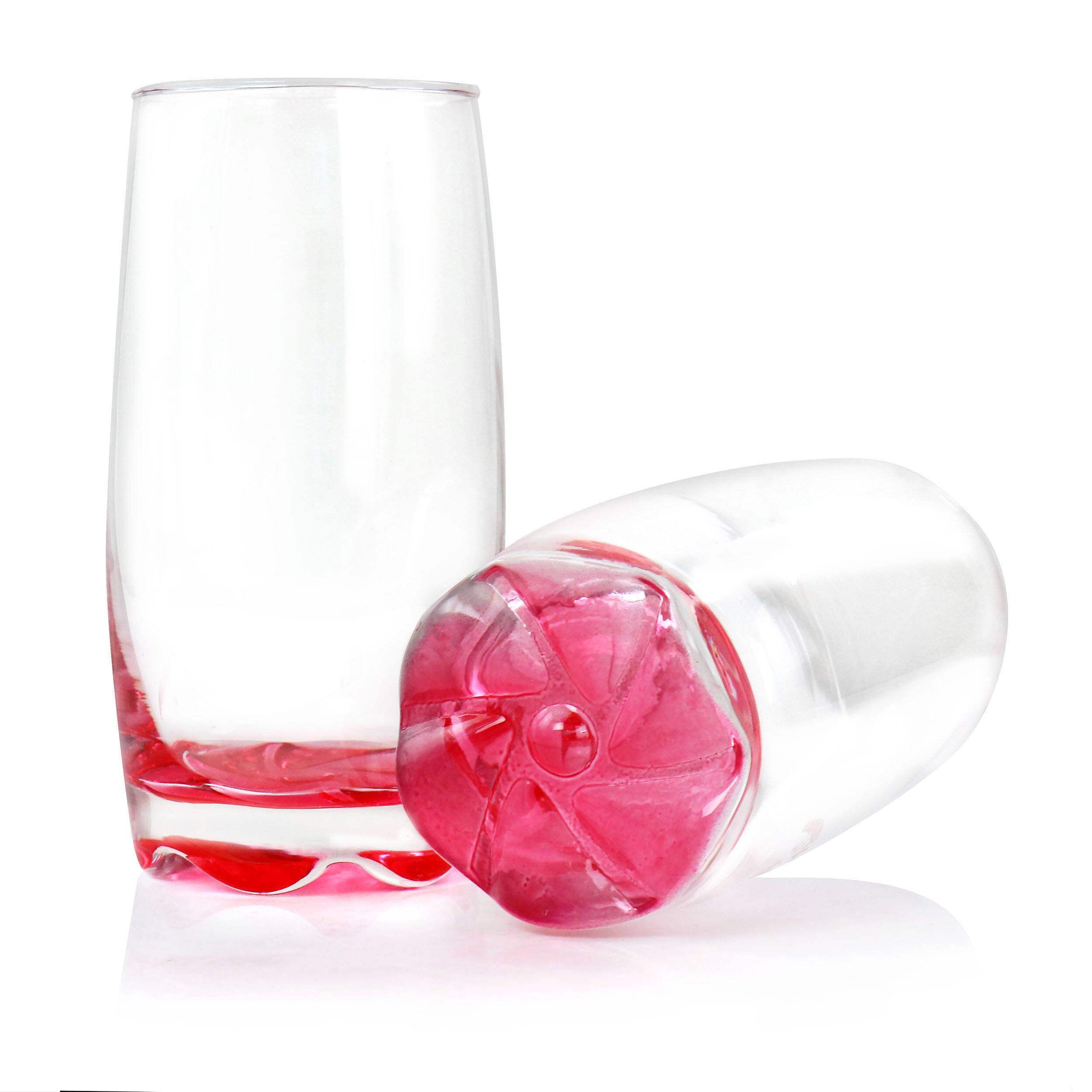 Alt View 3. Gibson - Karissa 8-Piece Glass Tumbler Set - Assorted.