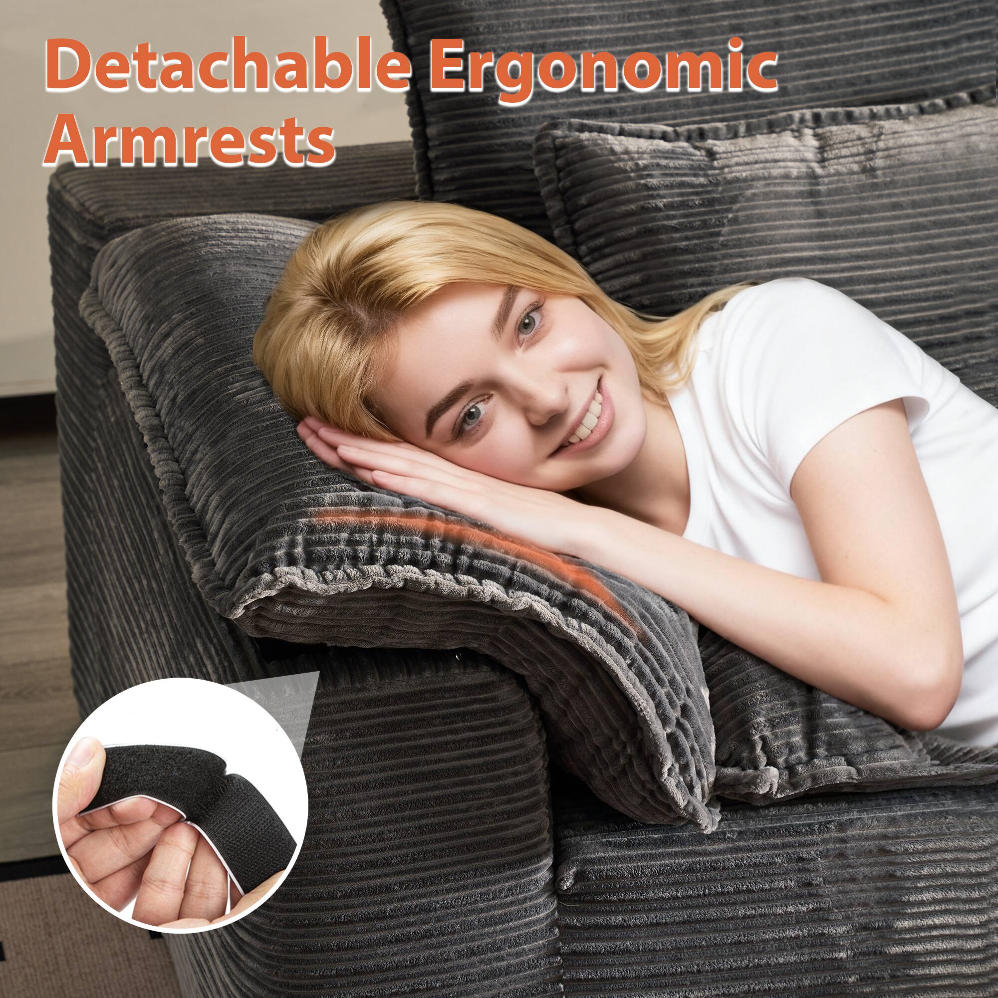 Detachable Ergonomic Armrests