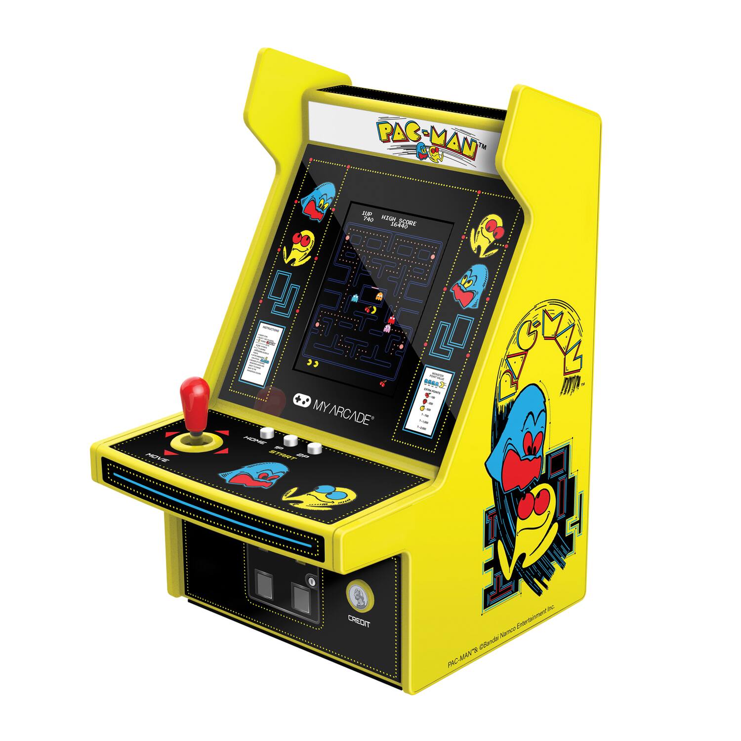 PAC-MAN™

MY ARCADE

PAC-MAN™ © Bandai Namco Entertainment Inc.

CREDIT