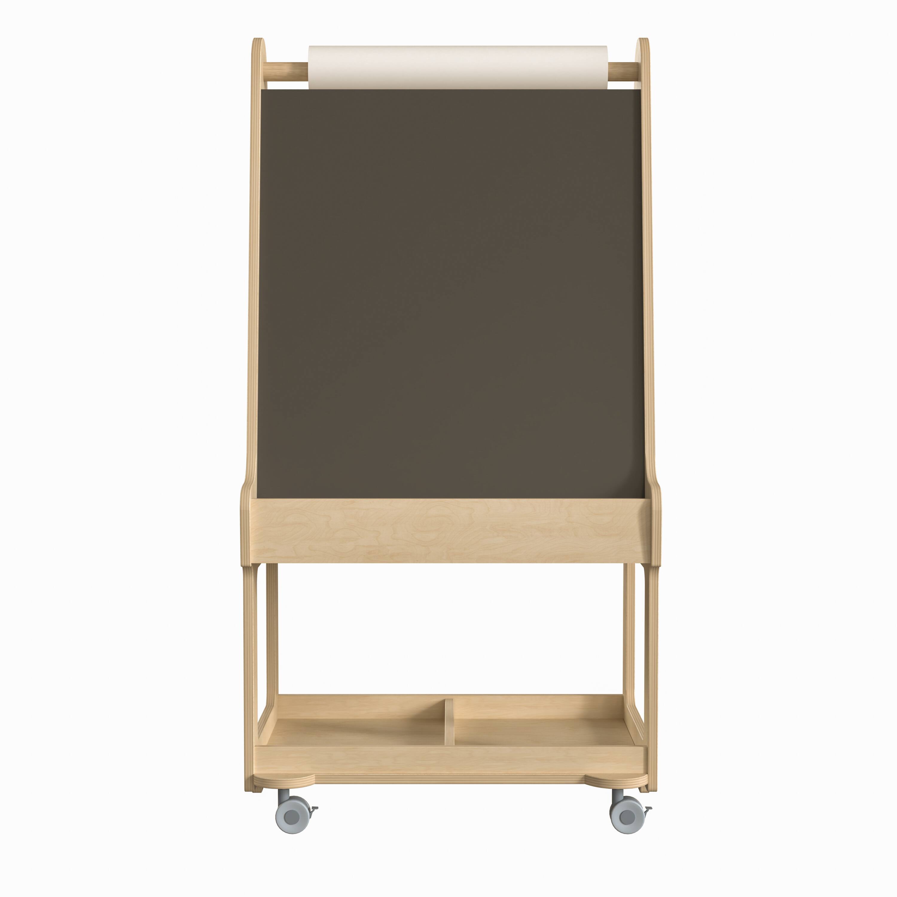 Flash Furniture Bright Beginnings Commercial Wooden Mobile Dual Sided 2 ...