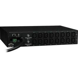 Tripp Lite - by Eaton PDU 5.5kW Single-Phase Switched PDU - LX Interface 208/230V Outlets (16 C13) L6-30P Input 12 ft - Unknown