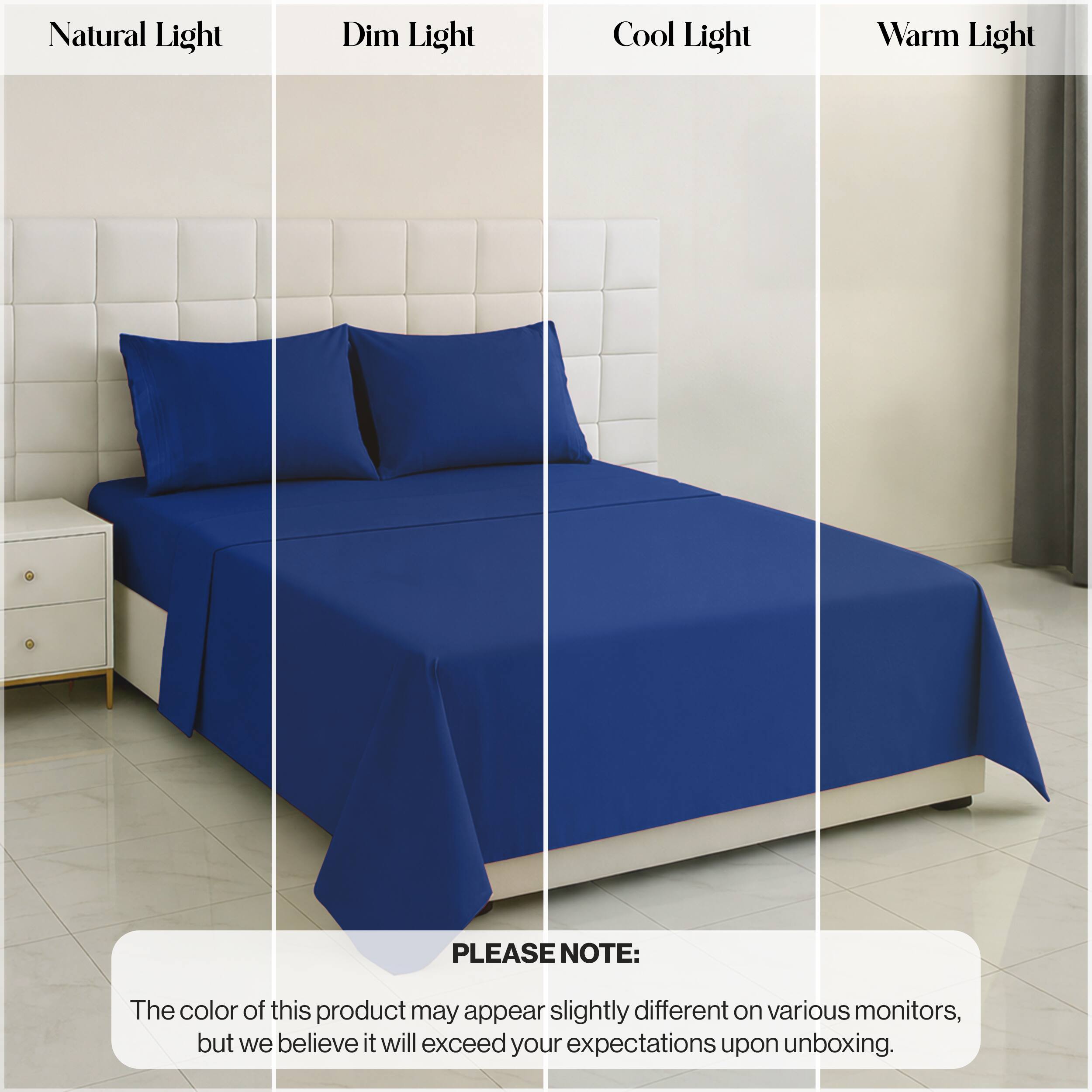 Natural Light  
Dim Light  
Cool Light  
Warm Light  

PLEASE NOTE:  
The color of this product may appear slightly different on various monitors, but we believe it will exceed your expectations upon unboxing.