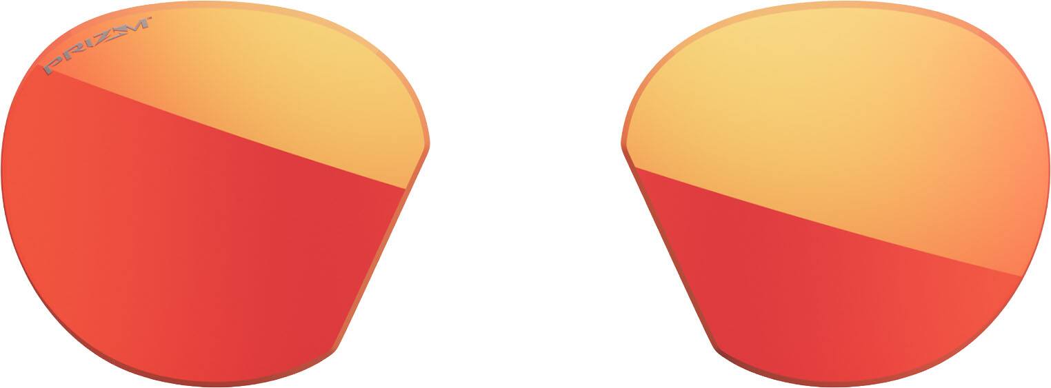 Angle. Oakley Meta - HSTN Replacement Lenses - Prizm™ Ruby.