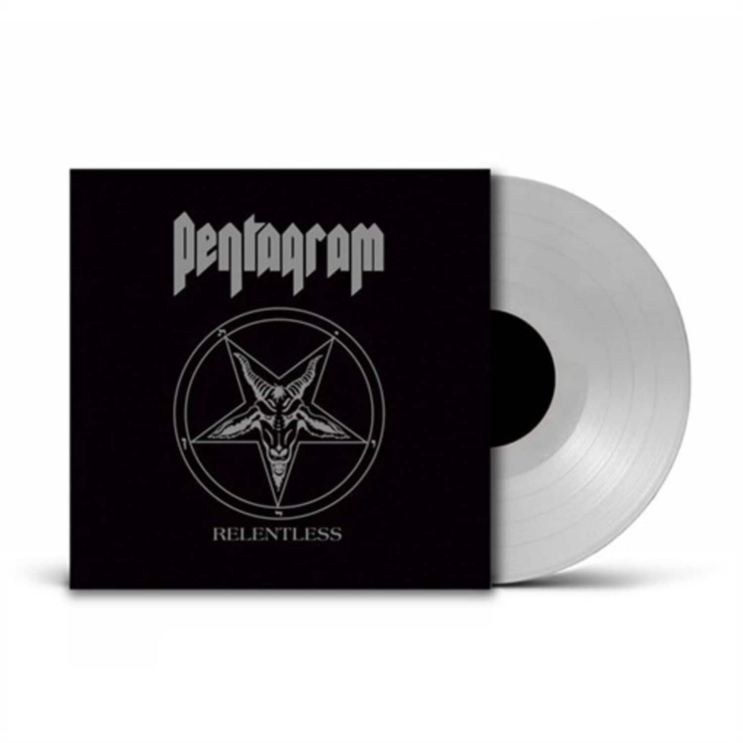 Pentagram - Relentless - UK Exclusive Clear Vinyl - VINYL LP
