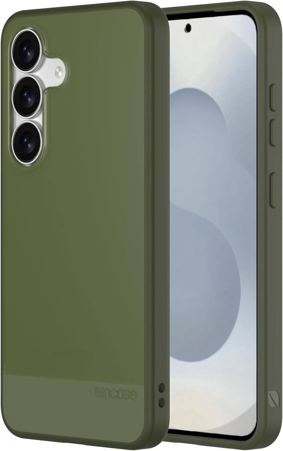 Back. Incase - Incase Slim Samsung Galaxy S25 - Highland Green - Highland Green.