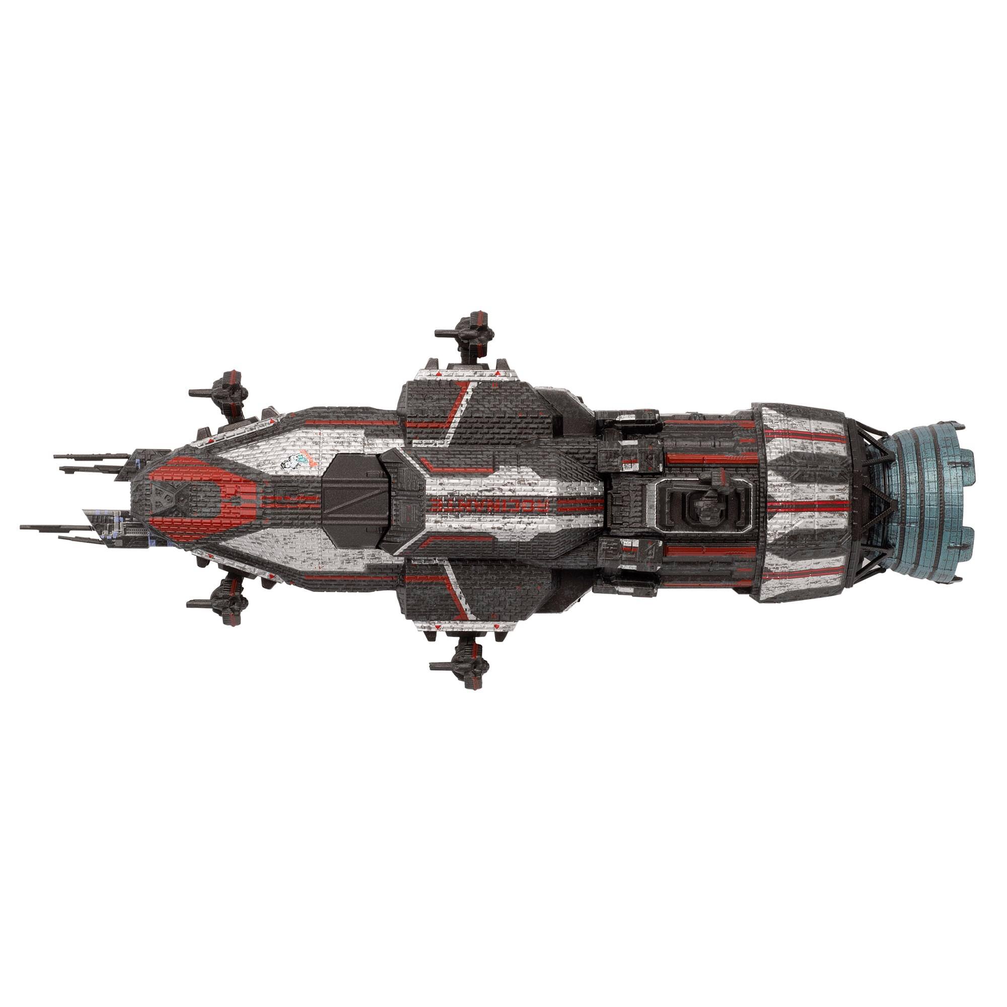 Alt View 5. PopMarket - The Expanse - The Rocinante Die-Cast 8.5" Ship   - COLLECTIBLES - Multicolor.
