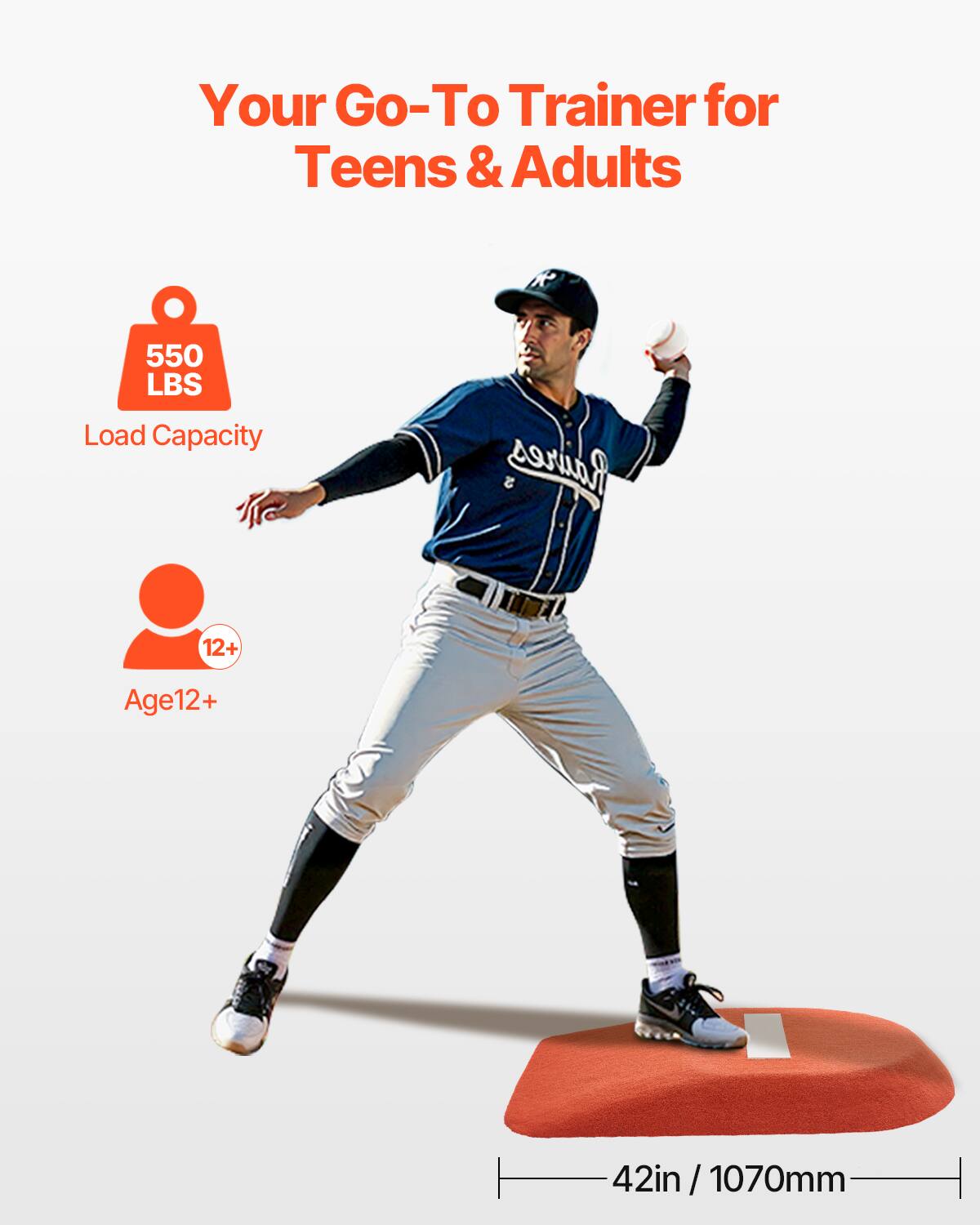 Your Go-To Trainer for Teens & Adults

550 LBS Load Capacity

Age 12+

42in / 1070mm