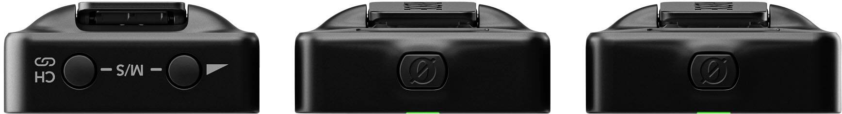 Alt View 14. RØDE - WIRELESS GO (GEN 3) Compact Wireless Microphone System - Black.