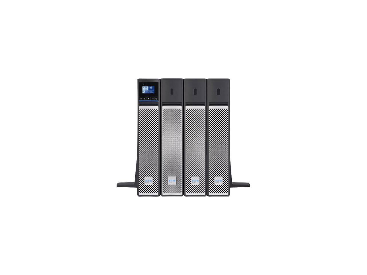 Alt View 1. Eaton - Eaton 5PX G2 3000VA 3000W 120V Line-Interactive UPS - 6 NEMA 5-20R, 1 L5-30R Outlets, Cybersecure Network Card Included - Black.